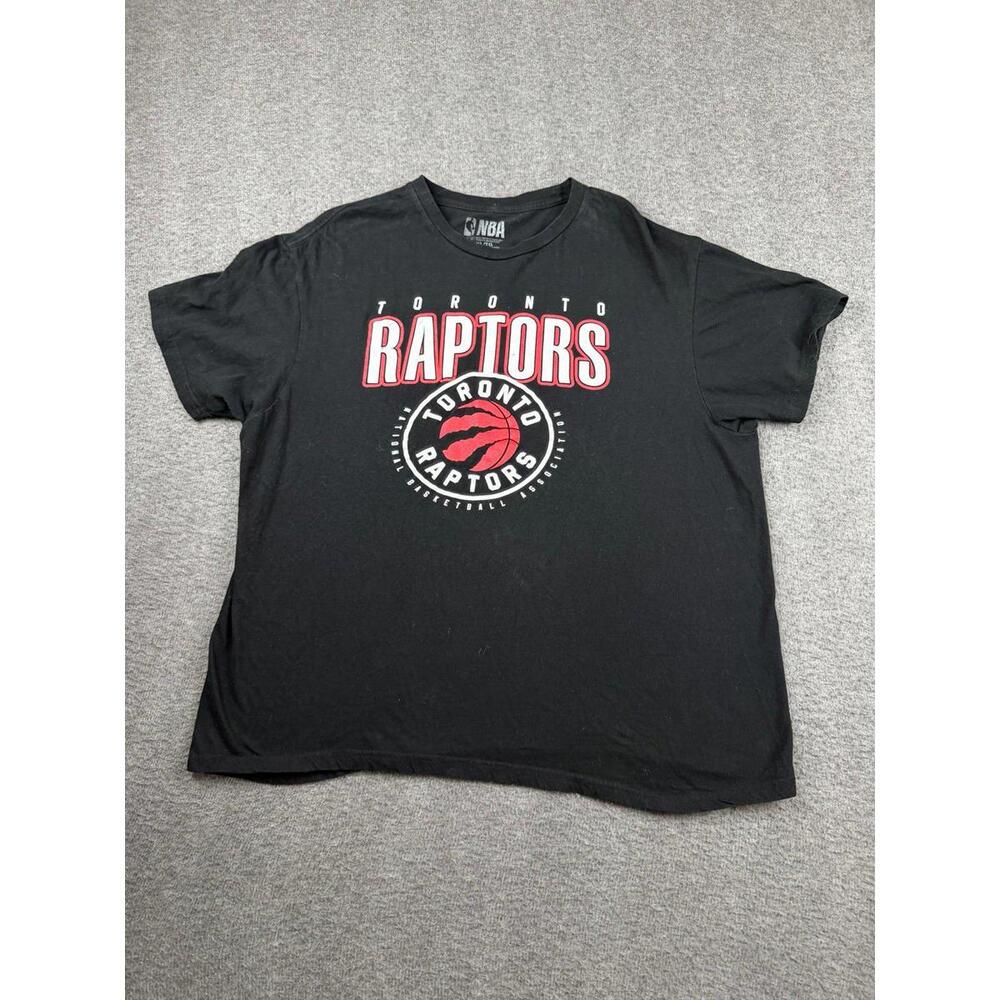 Toronto Raptors NBA T-Shirt Men's XL Black Cotton